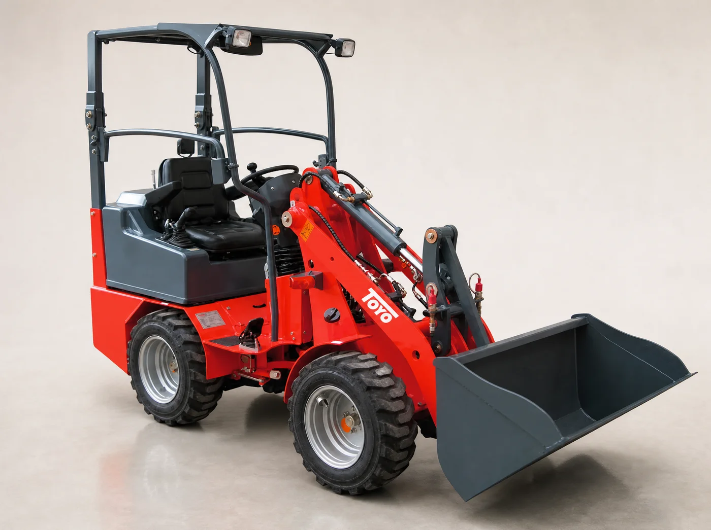 Toyo Hoflader Mini 522-II Stage V mit Bügel — 22 PS