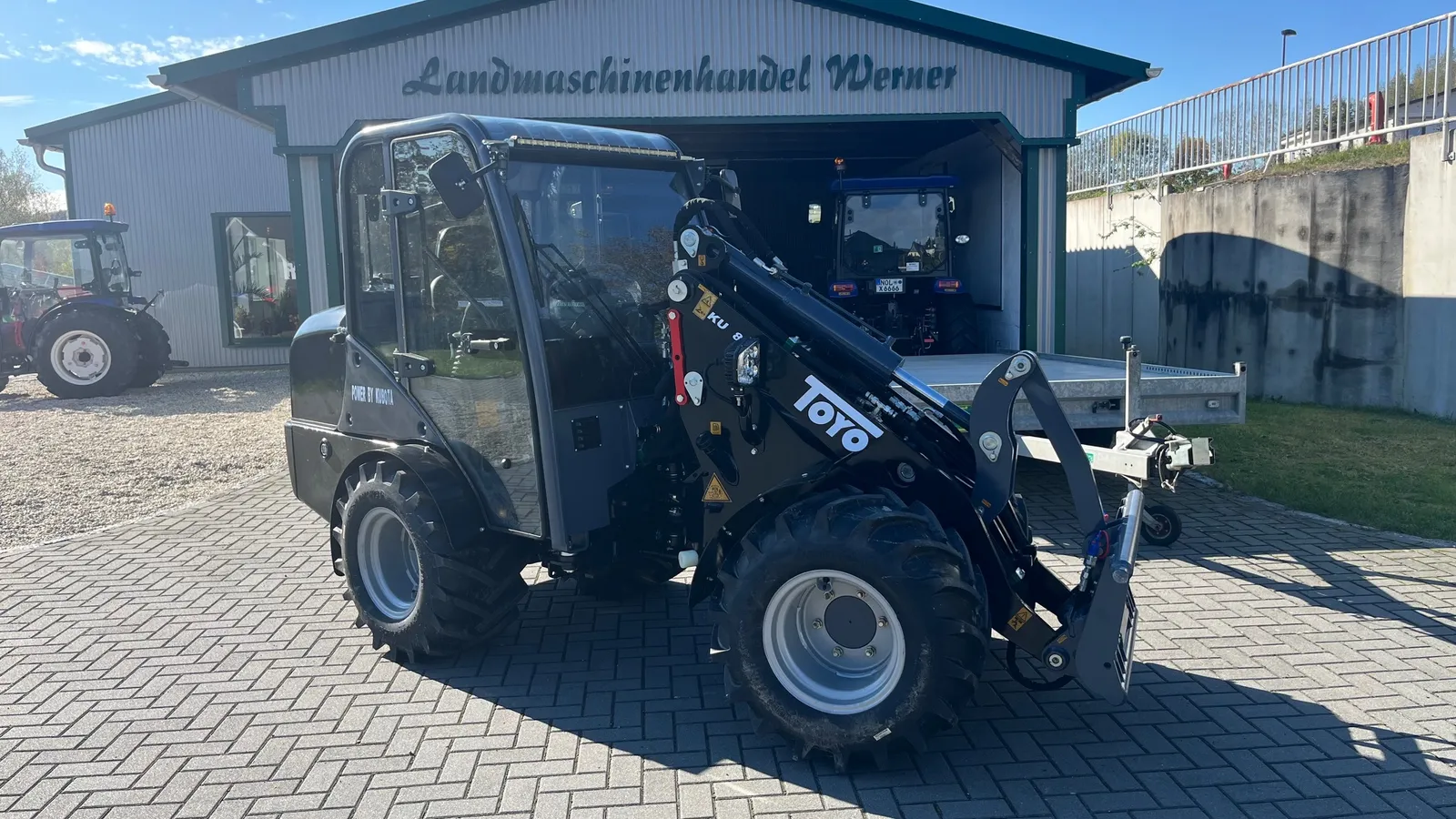 Toyo Hoflader 839 LP (Low Profile) mit Kabine — Hoflader, 25 PS — Ansicht 3