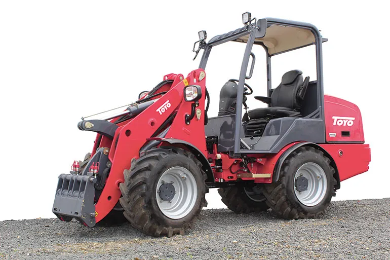 Toyo Hoflader Modell 851 Stage V mit Bügel — Hoflader, 5 PS — Ansicht 3