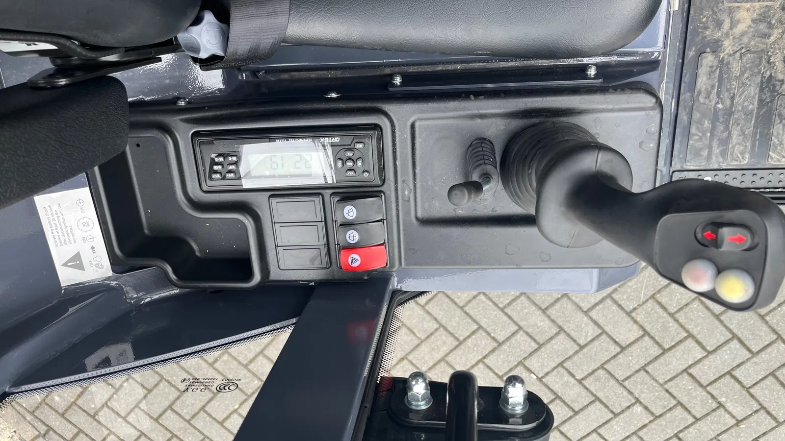 Toyo Hoflader Modell 850A-III Stage V Kabine — Hoflader, 50 PS — Ansicht 5