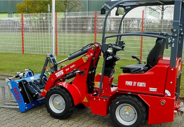 Toyo Hoflader Mini 522-II Stage V mit Bügel — Hoflader, 22 PS — Ansicht 6