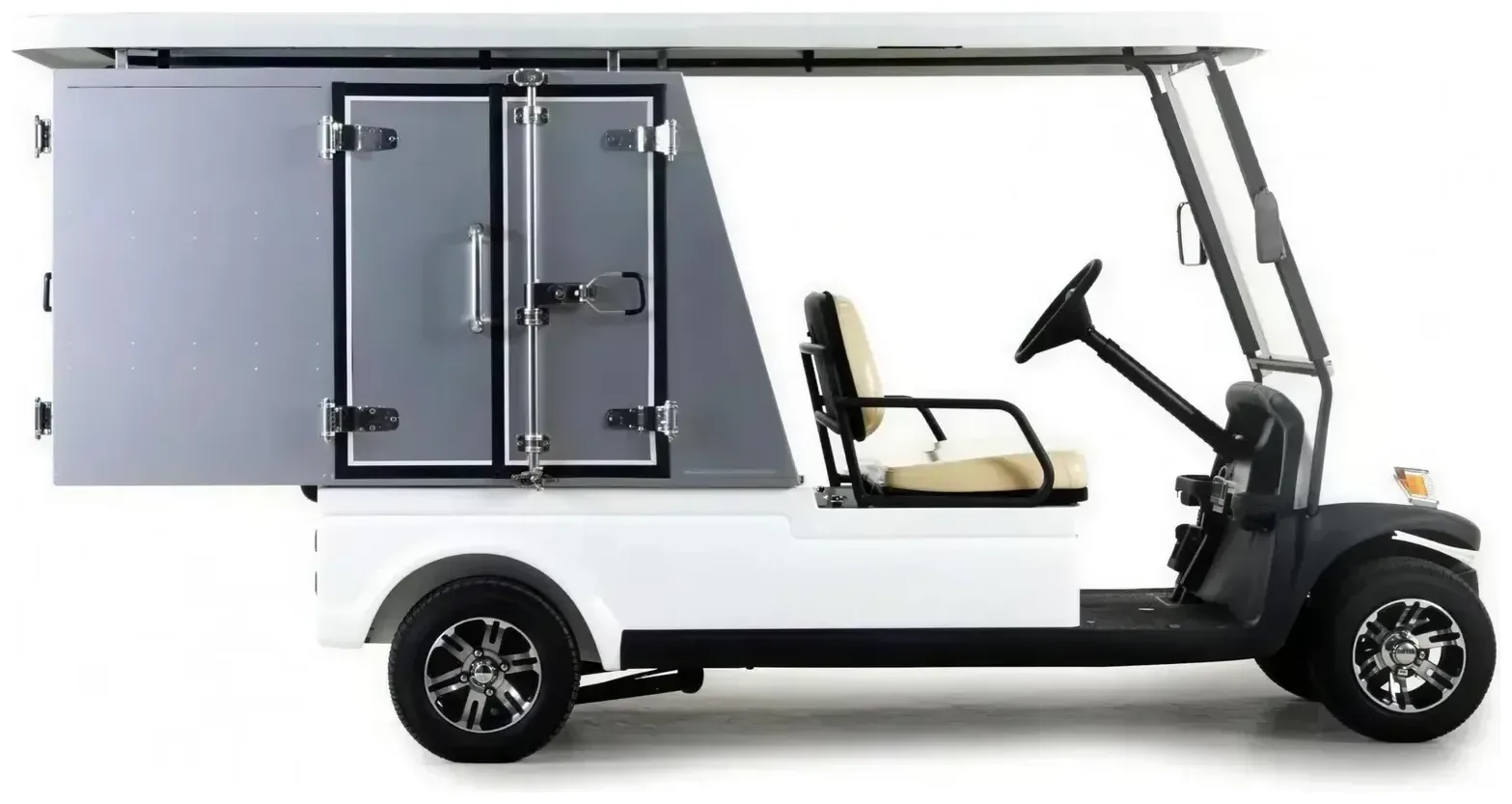 WSM Geschlossene Box mit Türe für Golfcarts