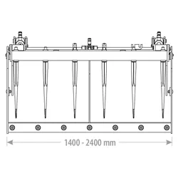 Toyo Krokodilgebiss 140cm — Anbaugerät — Ansicht 3