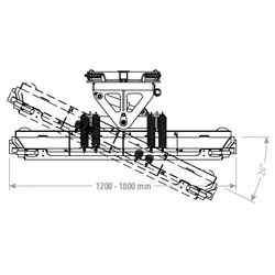 WSM Schneeschild CPK130 — Anbaugerät — Ansicht 3