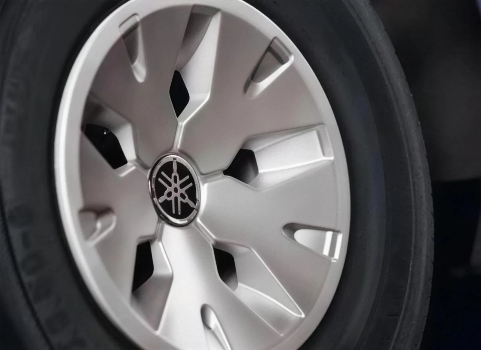 Yamaha Golfcart-Felgenabdeckung - Silber-Metallic
