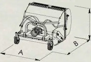 WSM Schlegelmulcher FCN120 — Anbaugerät — Ansicht 4