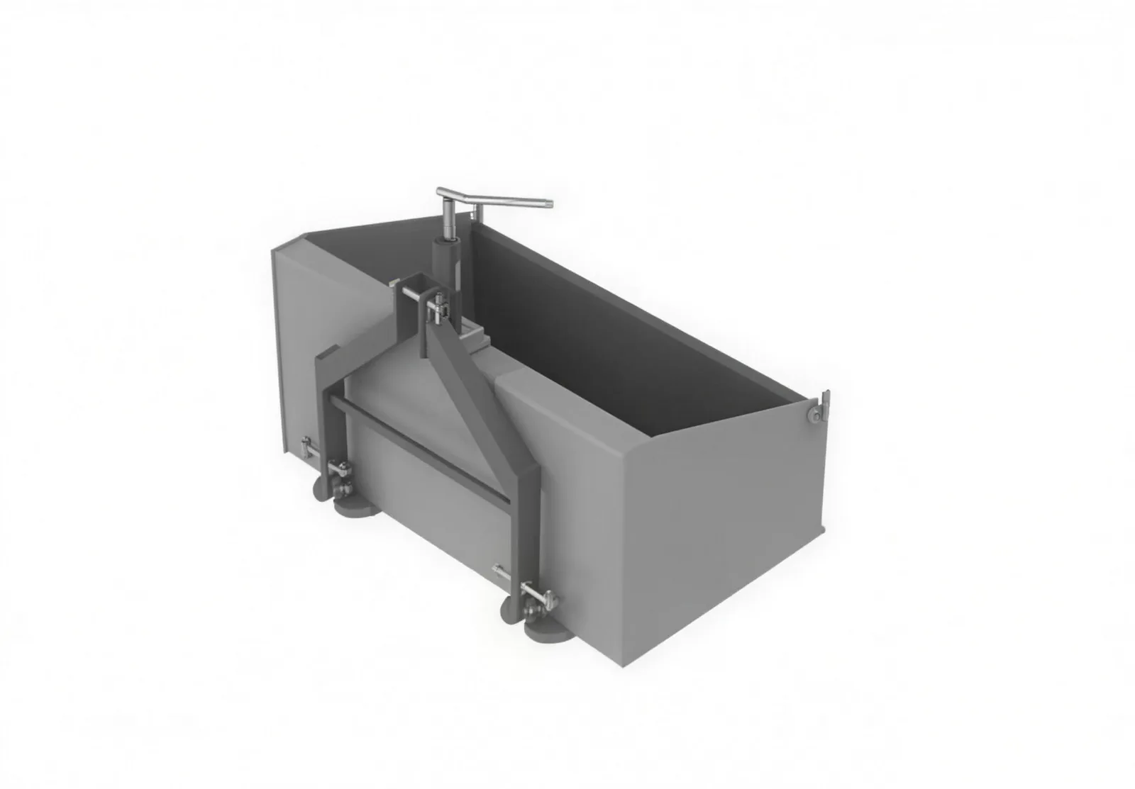 WSM Transportmulde TB120L — Anbaugerät — Ansicht 4