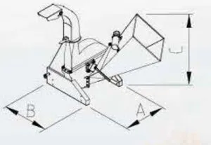WSM Häcksler WC42 — Anbaugerät — Ansicht 4
