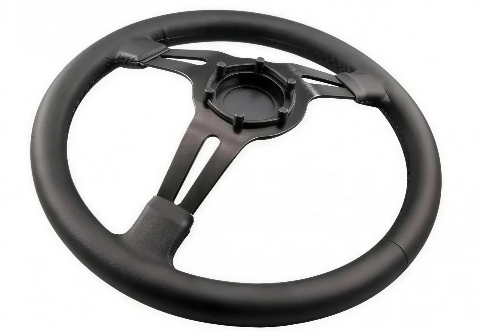 WSM Golfcart-Lenkrad schwarz — Zubehör — Ansicht 4
