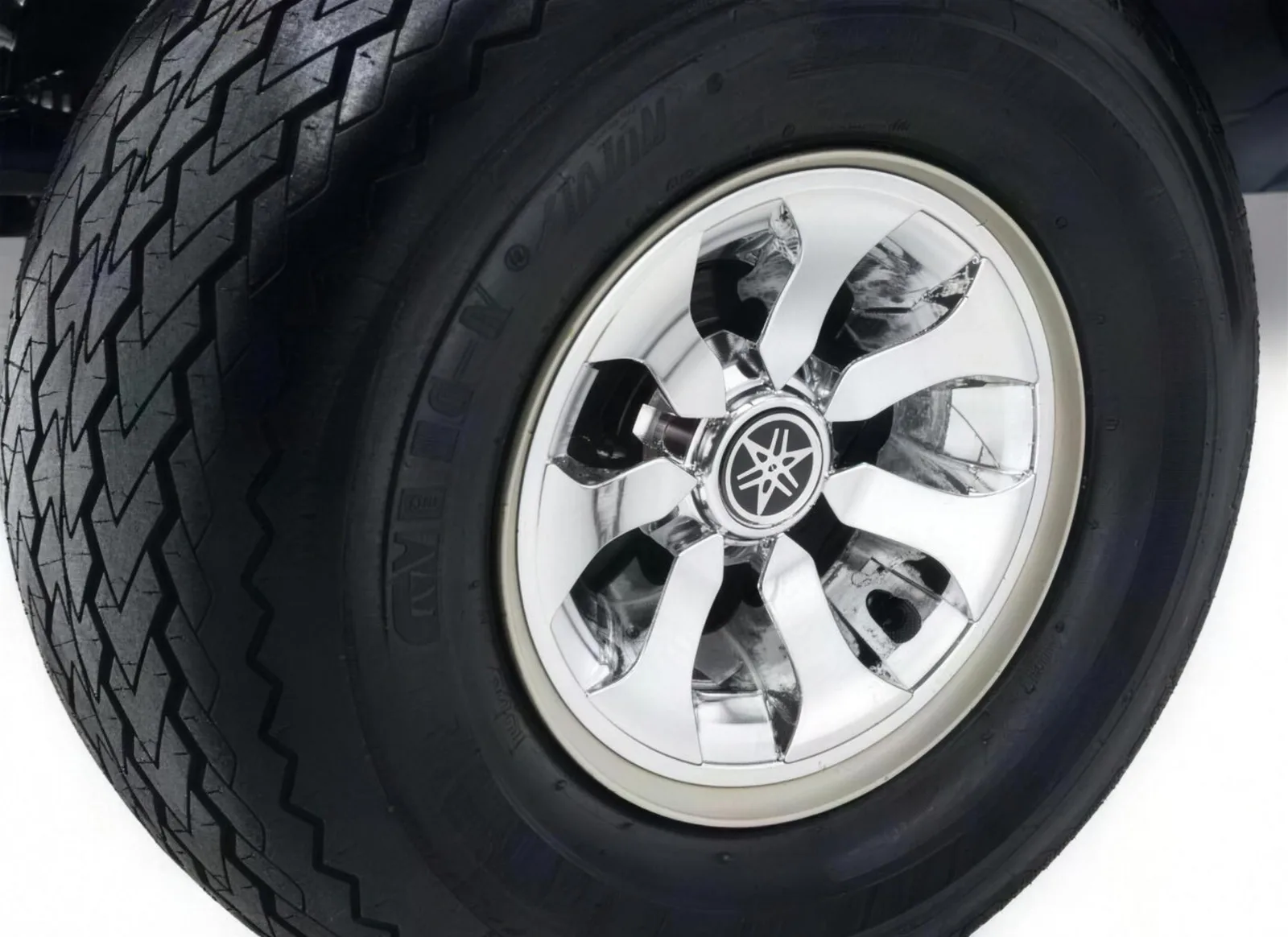 Yamaha 3,5-Zoll-Stimmgabel-Logo mit Hintergrundbeleuchtung für Golfcarts
