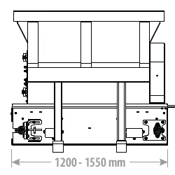 Toyo Einstreugerät Mini 155cm — Anbaugerät — Ansicht 3