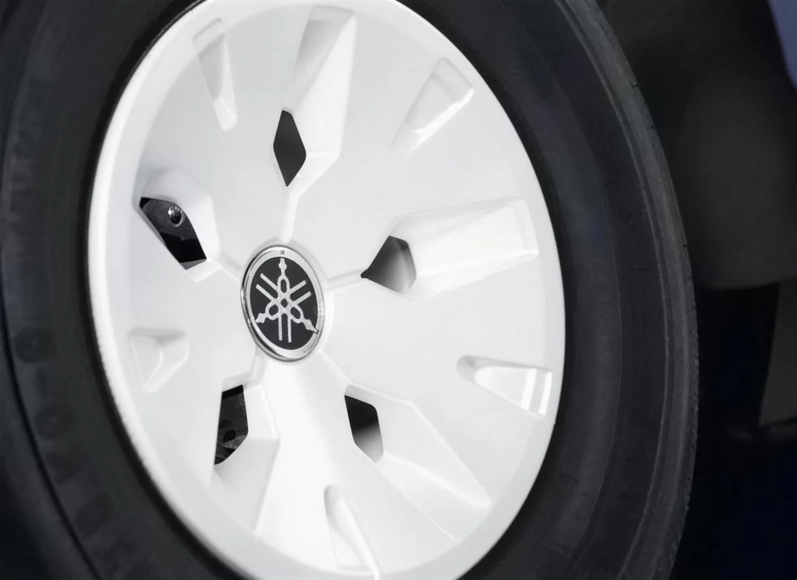 Yamaha Golfcart-Felgenabdeckung - Glacier White