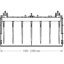 Toyo Krokodilschaufel Standard 160cm — Anbaugerät — Ansicht 3