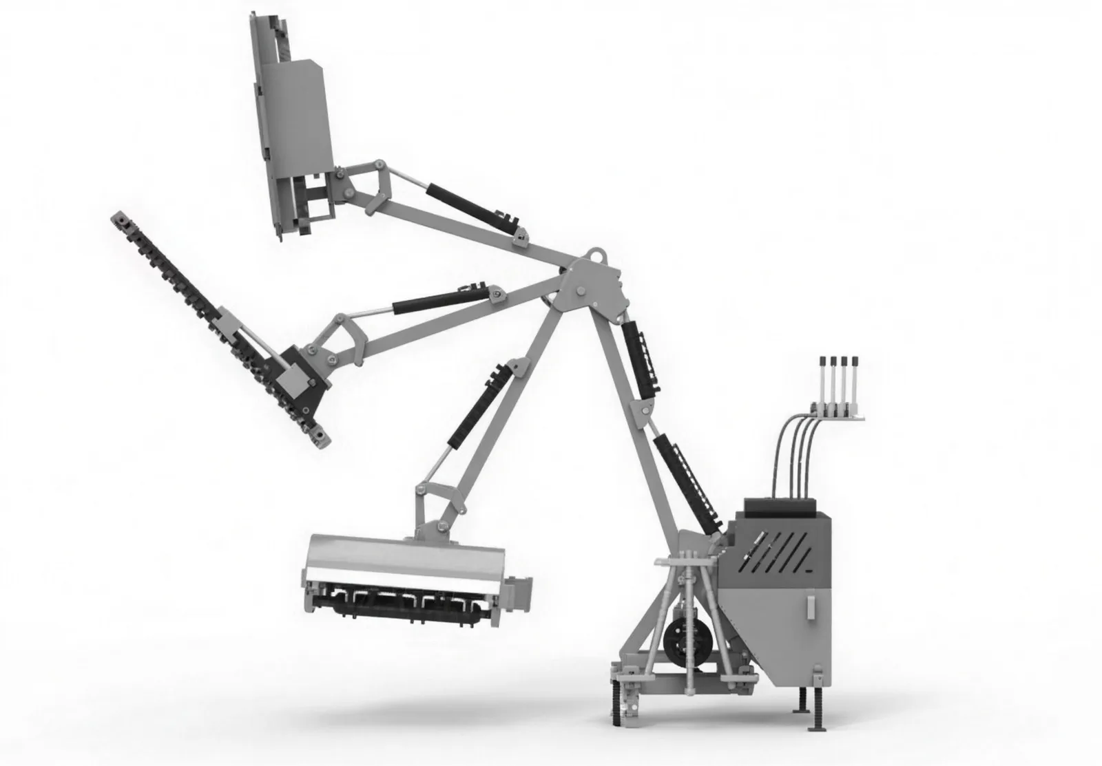 WSM Schlegelmulcher HRM220-C80 — Anbaugerät — Ansicht 3