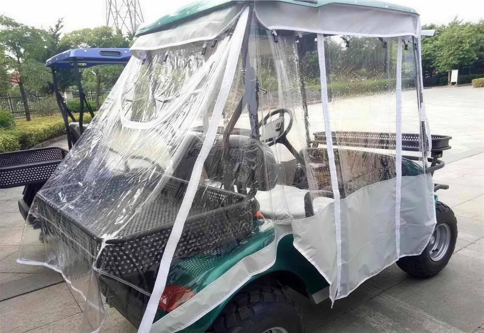 WSM Golfcart-Regenplane für Transportbox