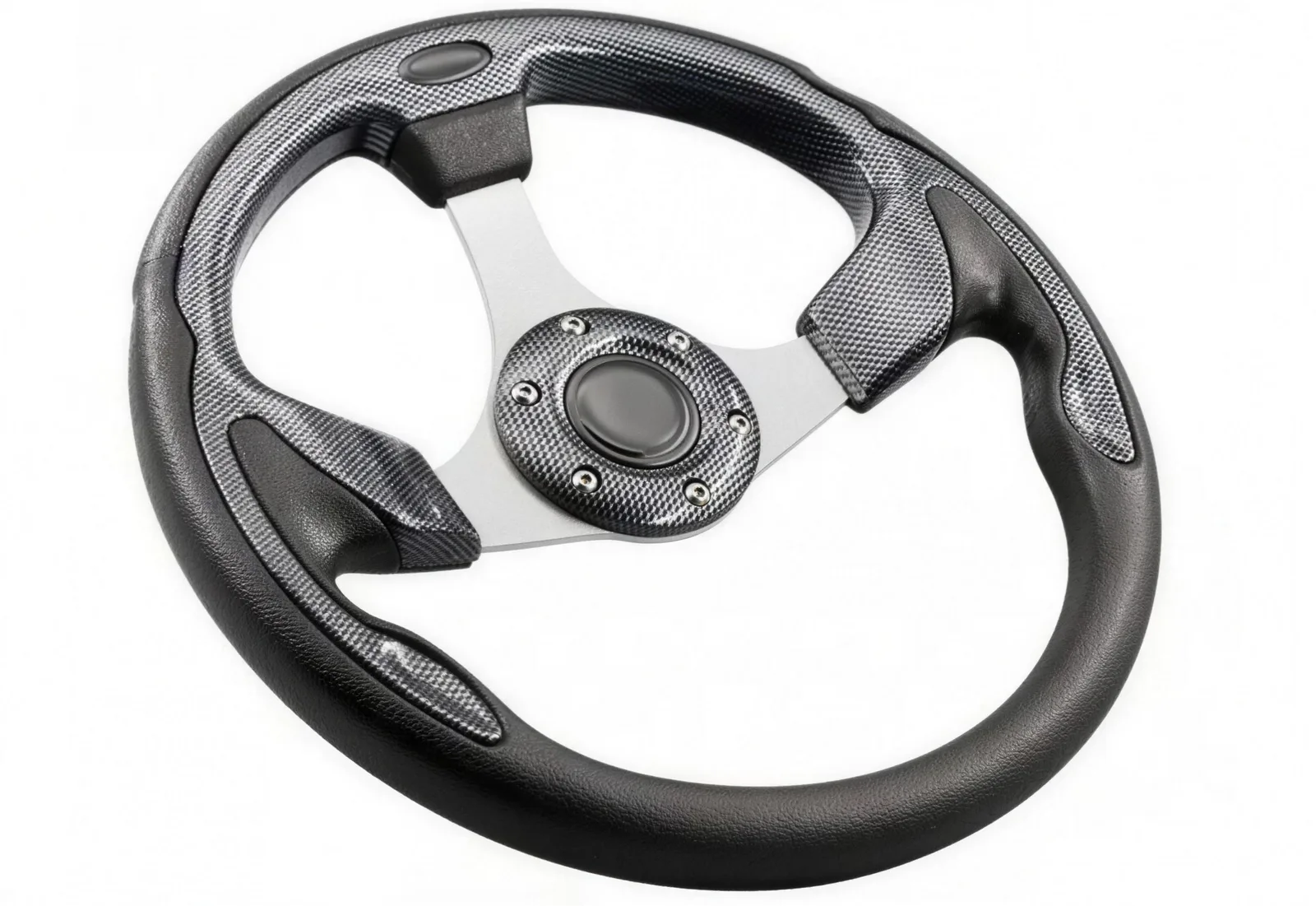 WSM Golfcart-Lenkrad schwarz — Zubehör — Ansicht 3