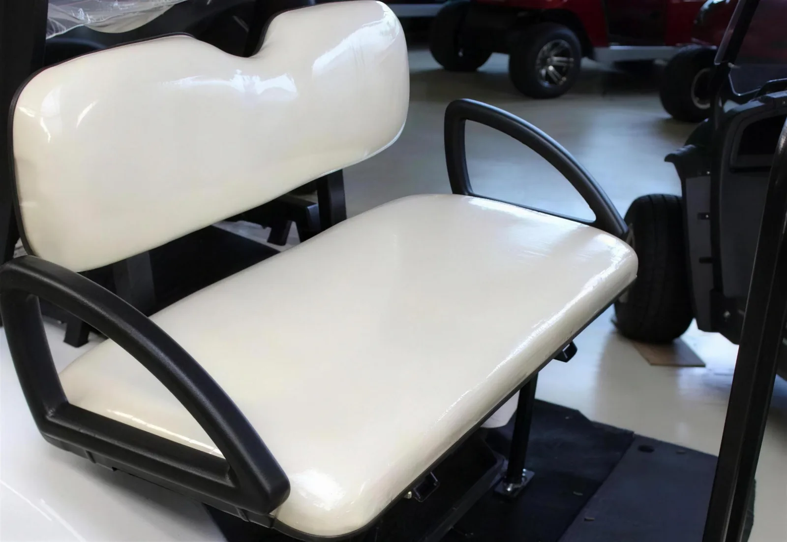 WSM Golfcart-Sitzpolster weiß
