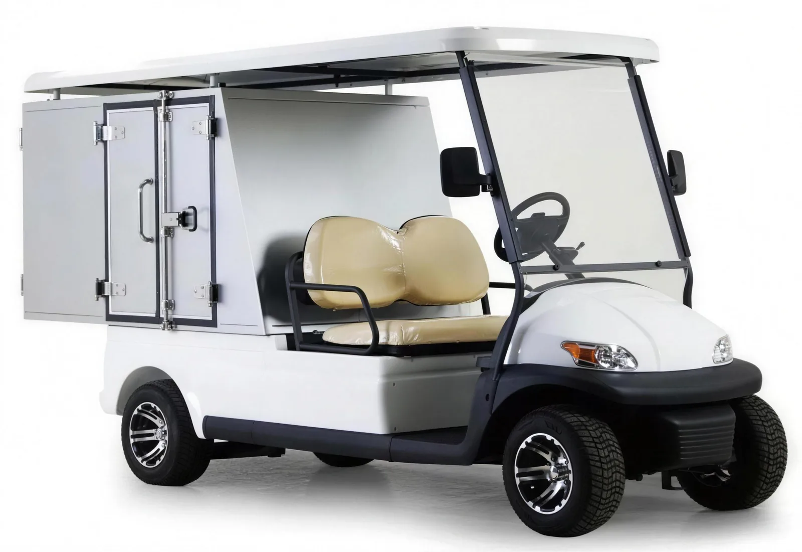 WSM Geschlossene Box mit Türe für Golfcarts — Zubehör — Ansicht 4