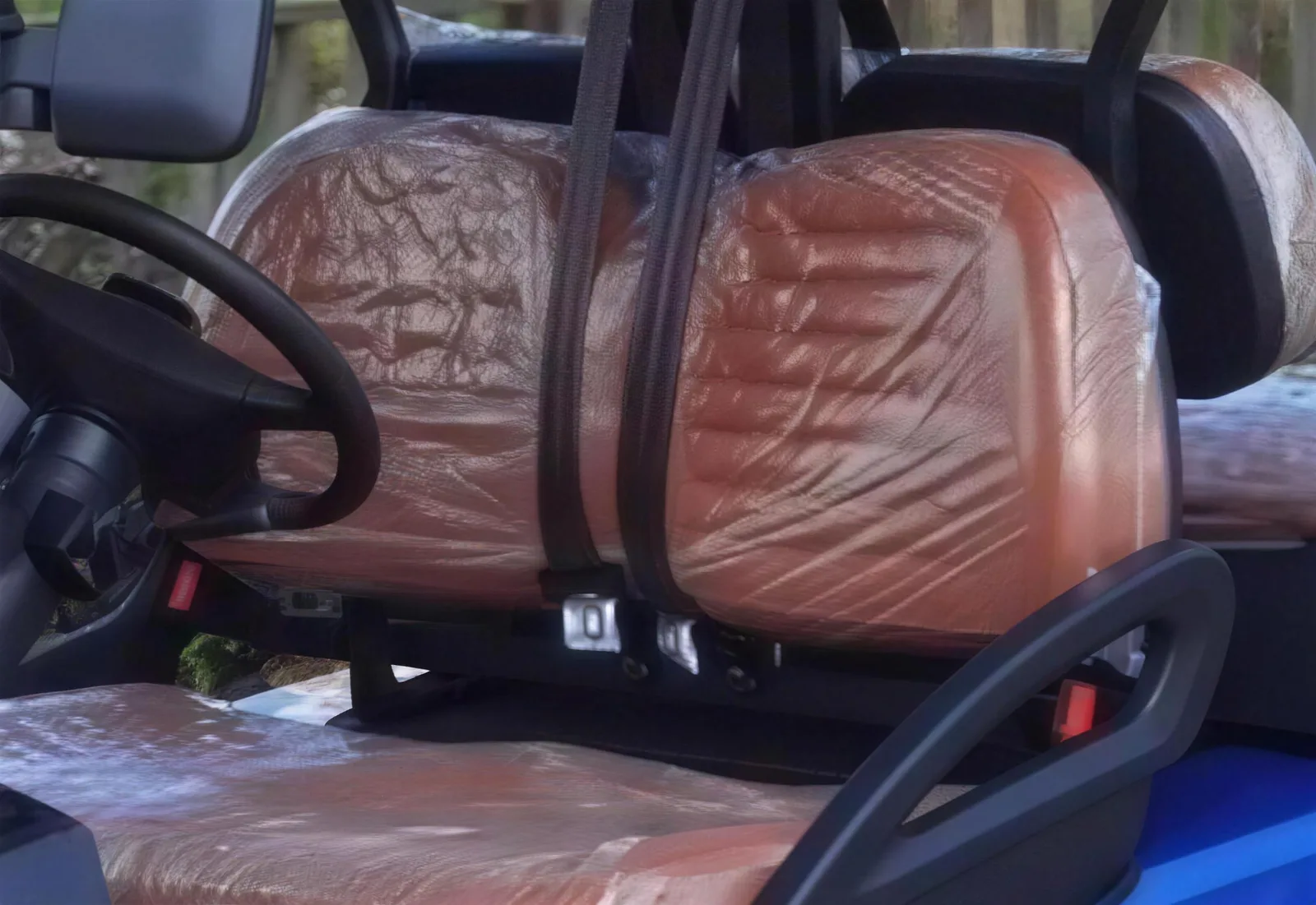 WSM Golfcart-Sitzpolster braun