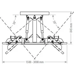 Toyo Gummischieber hydr. 150 cm — Anbaugerät — Ansicht 2