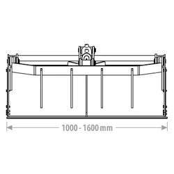 Toyo Krokodilschaufel Mikro 120cm — Anbaugerät — Ansicht 3