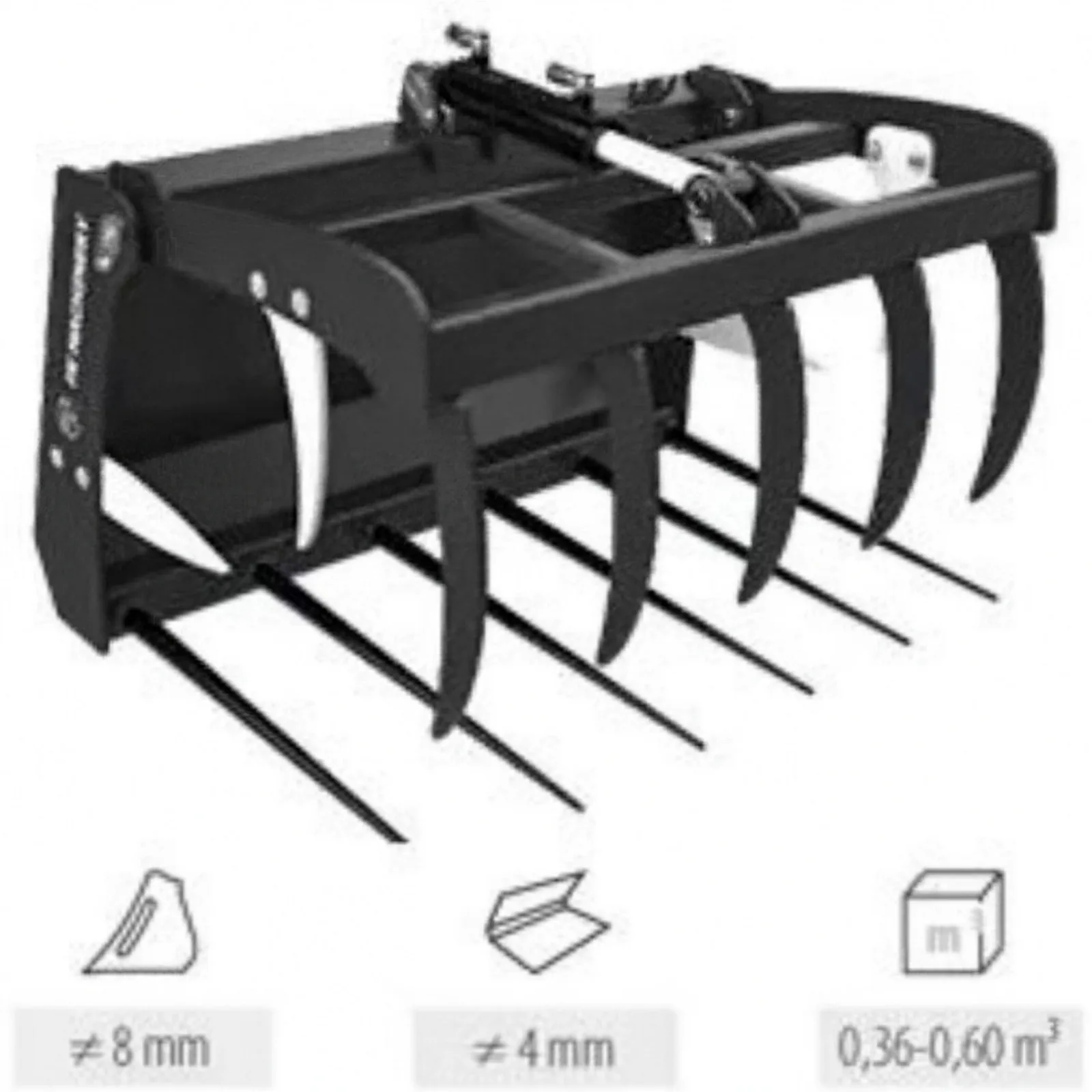 Toyo Krokodilgebiss Mini 90cm breit
